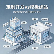 定制开发vs模板建站：哪种方案更适合你的企业？